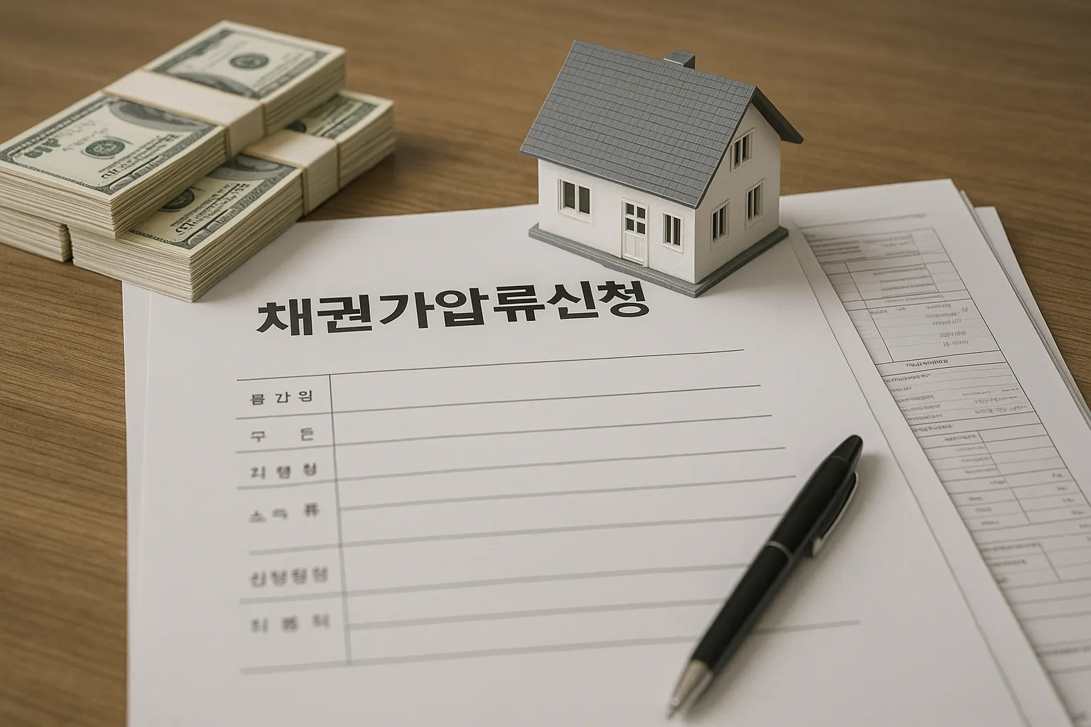 채권가압류신청 서류 준비 신청서 작성법