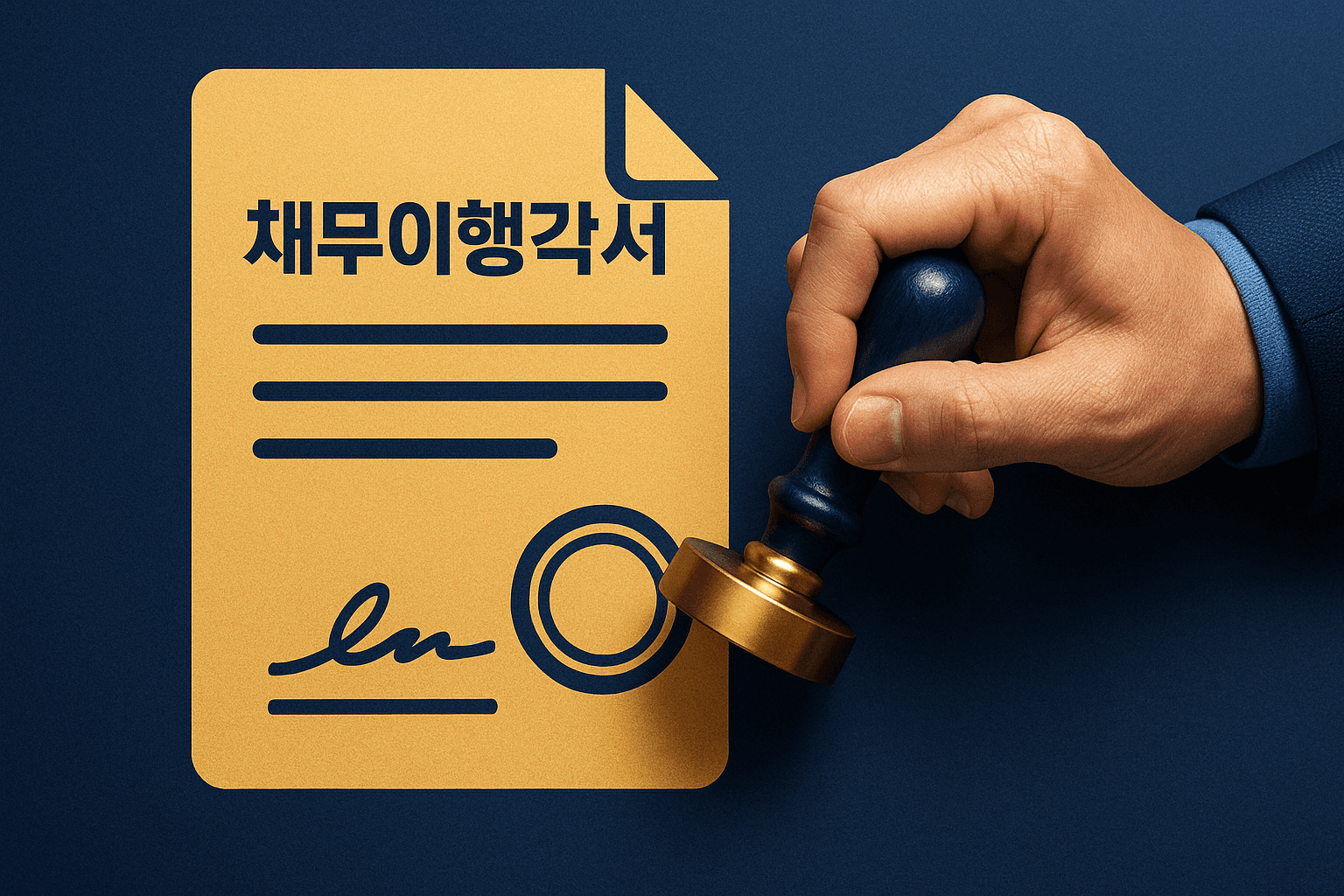 채무이행각서로 이해하는 채무 개념